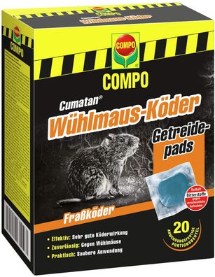 COMPO Wühlmaus-Köder Cumatan®, 200 g