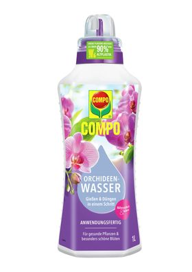 COMPO Orchideenwasser, 1 Liter