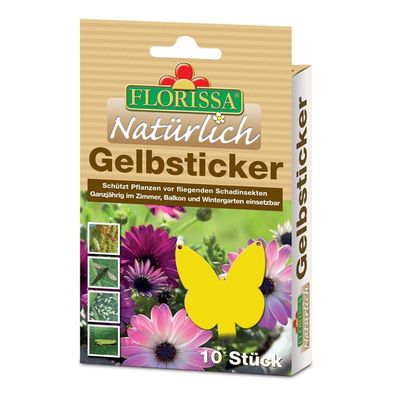 Florissa Gelbsticker, 10 Stück