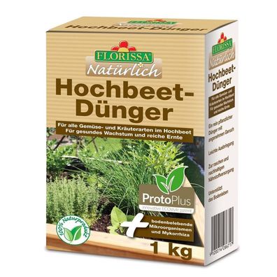 Florissa Hochbeet-Dünger Proto Plus, 1 kg