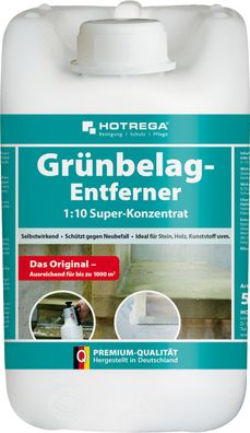 Hotrega® Grünbelag-Entferner, 5 Liter Kanister