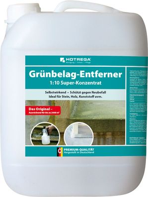 Hotrega® Grünbelag-Entferner, 10 Liter Kanister