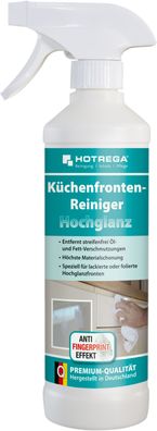 Hotrega® Küchenfronten-Reiniger "hochglanz", 500 ml Sprühflasche