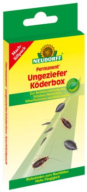 Neudorff Permanent® UngezieferKöderbox Nachfüllpack, 4 Stück