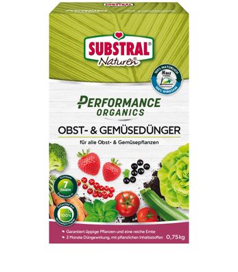 Substral® Naturen® Performance Organics Obst- & Gemüsedünger, 750 g
