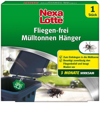 NEXA LOTTE® Fliegen-Frei Mülltonnen Hänger, 1 Stück