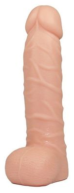 Natur Dildo realistische Penisform mit Hoden 17 cm lang Ø ca. 3,8 cm