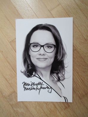 MdB SPD Michelle Müntefering - handsigniertes Autogramm!!!