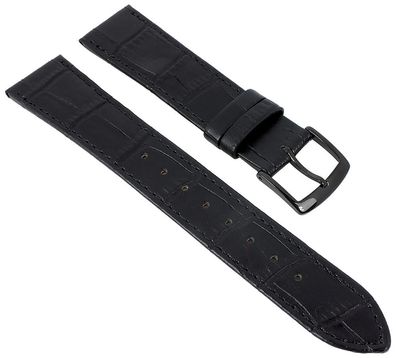 Citizen Elegance | Uhrenarmband Leder schwarz 19mm für AR1135-10E