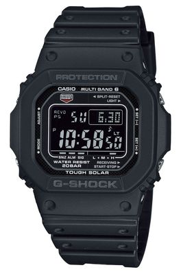 Casio G-Shock The Origin Digital Funk-Solar-Herrenuhr Schwarz GW-M5610U-1BER