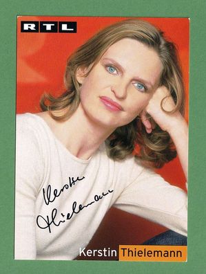 Kerstin Thielemann - ( deutsche Schauspielerin ) - persönlich signiert