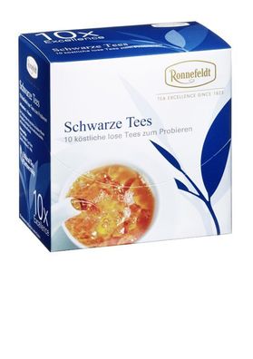 Probierbox Schwarze Tees 10x3,9g