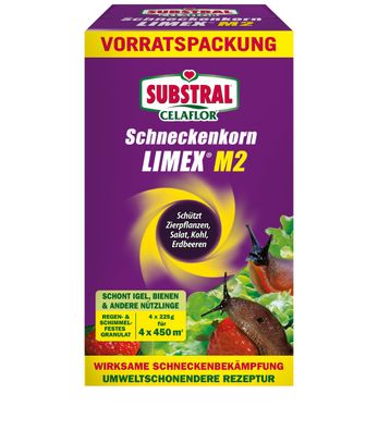 Substral® Celaflor® Schneckenkorn Limex® M2, 4 x 225 g