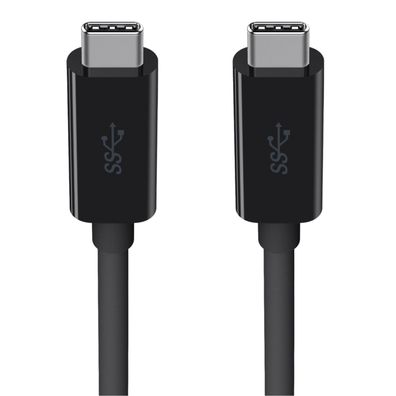 Belkin 1m Type-C zu Type-C Kabel 10Gbps für USB-C Geräte Samsung Mac Tablet