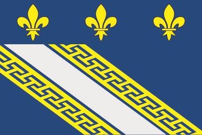 Fahne Flagge Troyes (Frankreich) Premiumqualität