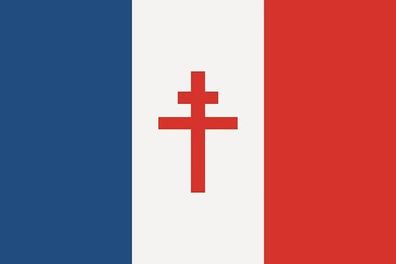 Fahne Flagge Vichy Freies Frankreich Premiumqualität