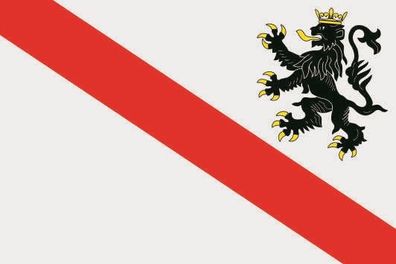 Fahne Flagge Courcelles (Belgien) Premiumqualität