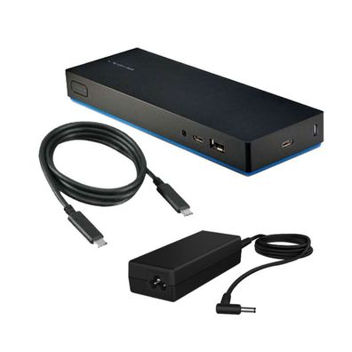 HP Elite USB-C Dock G3 (2DW60AA#ABB) für Elitebook & ProBook, inkl. 90 Netzteil