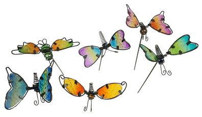 Gartenstecker Schmetterling Mariposa 6er Set