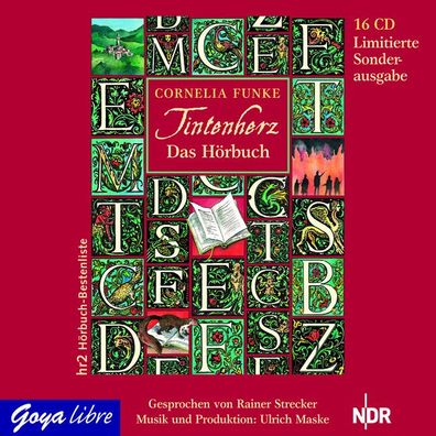 Tintenherz, 16 Audio-CDs, Cornelia Funke