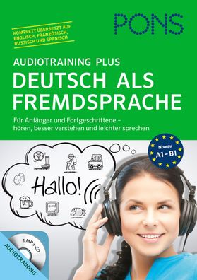 PONS Audiotraining Plus Deutsch als Fremdsprache: F?r Anf?nger und Fortgesc ...