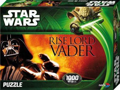 Noris 606031146 - Star Wars Lord Vader Puzzle Episode 2 & 3, 1000 Teile,