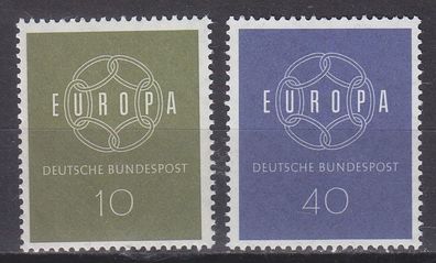 Germany BUND [1959] MiNr 0320-21 ( * */ mnh ) CEPT