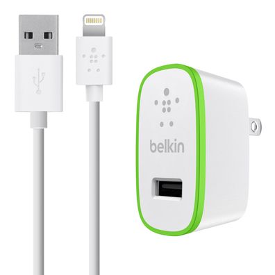 Belkin BoostUp Extreme Charger Set Schnellladegerät 12W / 2,4A iPhone Lightning