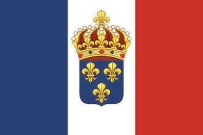 Fahne Flagge Monarchistische Fahne Frankreich Premiumqualität