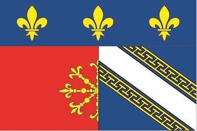 Fahne Flagge Chaumont (Frankreich) Premiumqualität