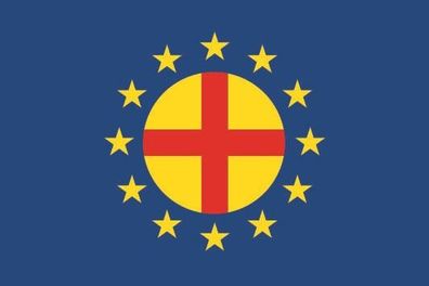 Fahne Flagge Paneuropäische Union Premiumqualität