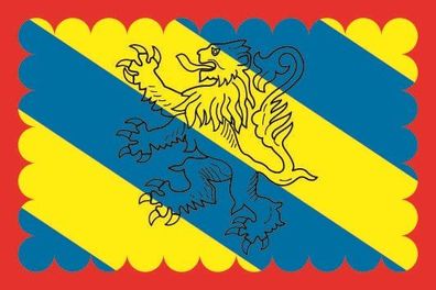 Fahne Flagge Silly (Belgien) Premiumqualität