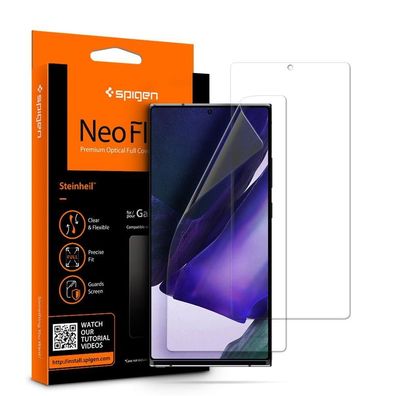 2x Spigen Neo Flex HD Luxus Schutzfolie Samsung Galaxy Note 20 / Note 20 Ultra