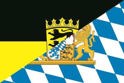 Fahne Flagge Baden-Würtemberg-Bayern Premiumqualität