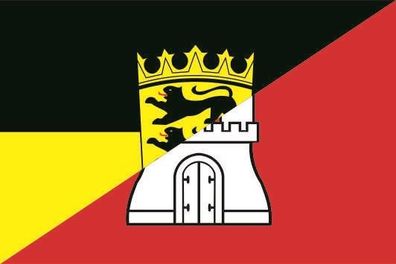 Fahne Flagge Baden-Würtemberg-Hamburg Premiumqualität