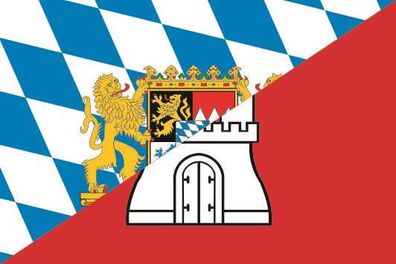 Fahne Flagge Bayern-Hamburg Premiumqualität