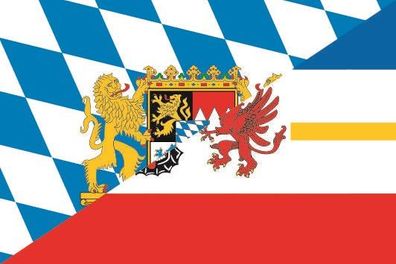 Fahne Flagge Bayern-Mecklenburg-Vorpommern Premiumqualität