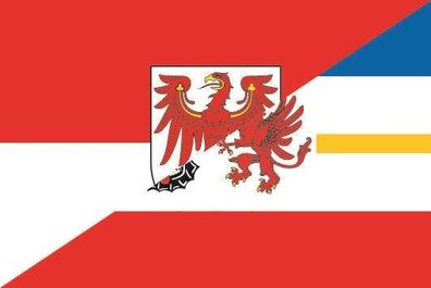 Fahne Flagge Brandenburg-Mecklenburg-Vorpommern Premiumqualität