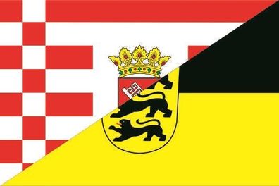 Fahne Flagge Bremen-Baden-Württemberg Premiumqualität