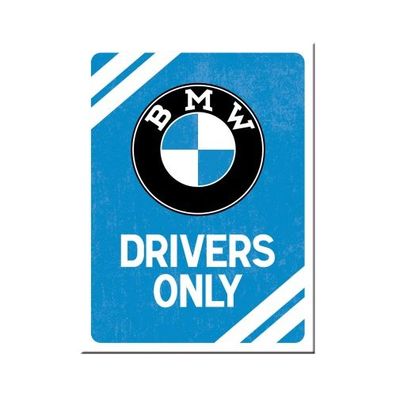 Magnet "BMW Drivers Only"