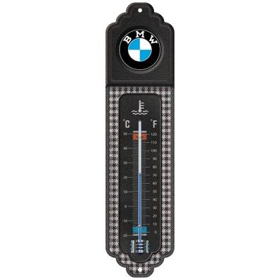 Innenraum Thermometer "BMW Classic Pepita"