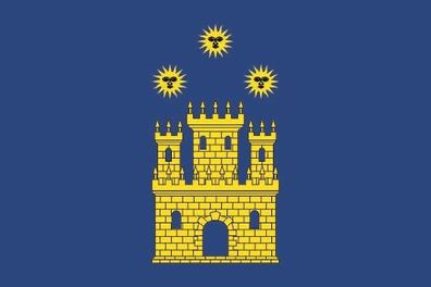 Fahne Flagge Castelltersol (Spanien) Premiumqualität