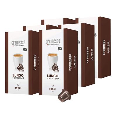 6 x Cremesso Fortissimo Kaffeekapseln 96 Stück (6 x 16) Kapseln Kaffee NEU&OVP