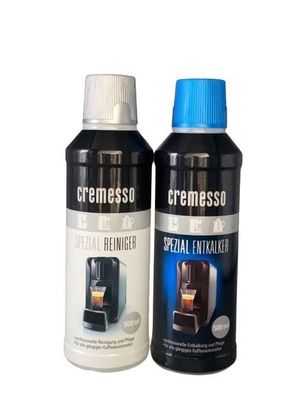 2er Set Cremesso Spezial Entkalker + Reiniger Reinigung Entkalkung Pflege 10€/ L