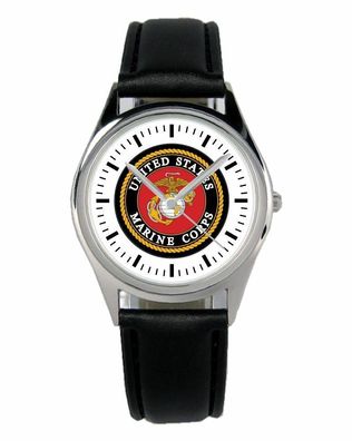 United States of Marine Corps Geschenk Fan Artikel Zubehör Fanartikel Uhr B-1179