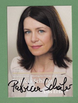 Patricia Schäfer - (Verbotene Liebe) - persönlich signiert