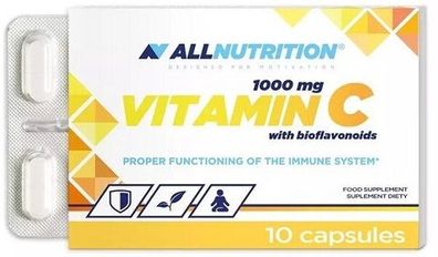 Vitamin C with Bioflavonoids, 1000mg - 10 caps