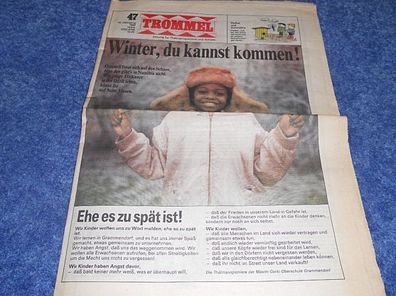 Rar-rar-rar-Zeitung für Thälmannpioniere und Schüler - Trommel - 47/1989