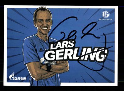 Lars Gerling Autogrammkarte FC Schalke 04 2016-17 Original Signiert
