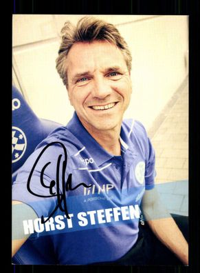 Horst Steffen Autogrammkarte Stuttgarter Kickers 2015-16 Original Signiert